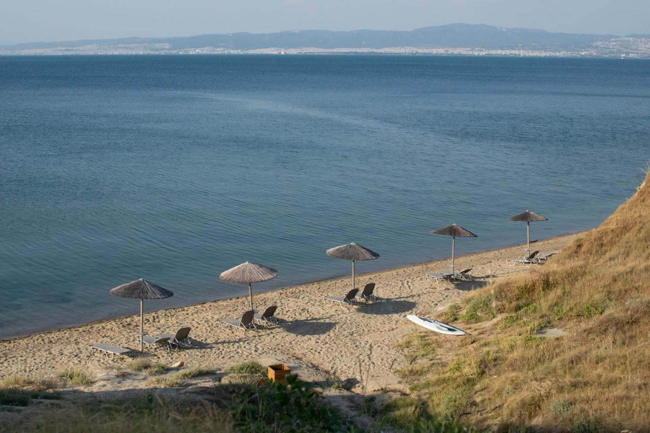 Angelbay Bungalows Agía Triás Dış mekan fotoğraf