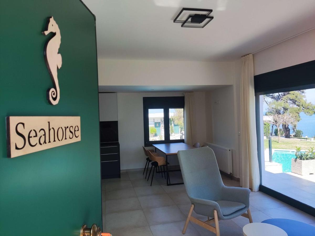 Angelbay Bungalows Agía Triás Dış mekan fotoğraf