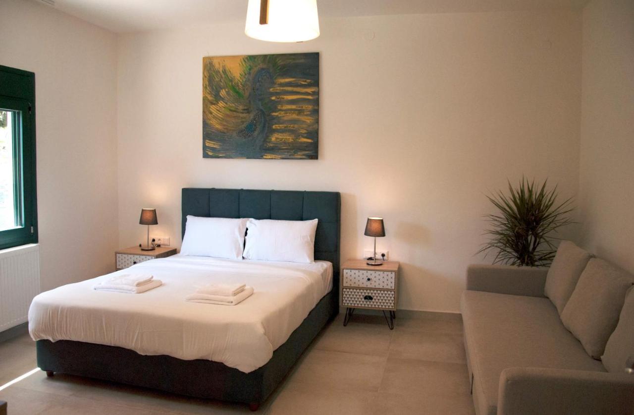Angelbay Bungalows Agía Triás Dış mekan fotoğraf