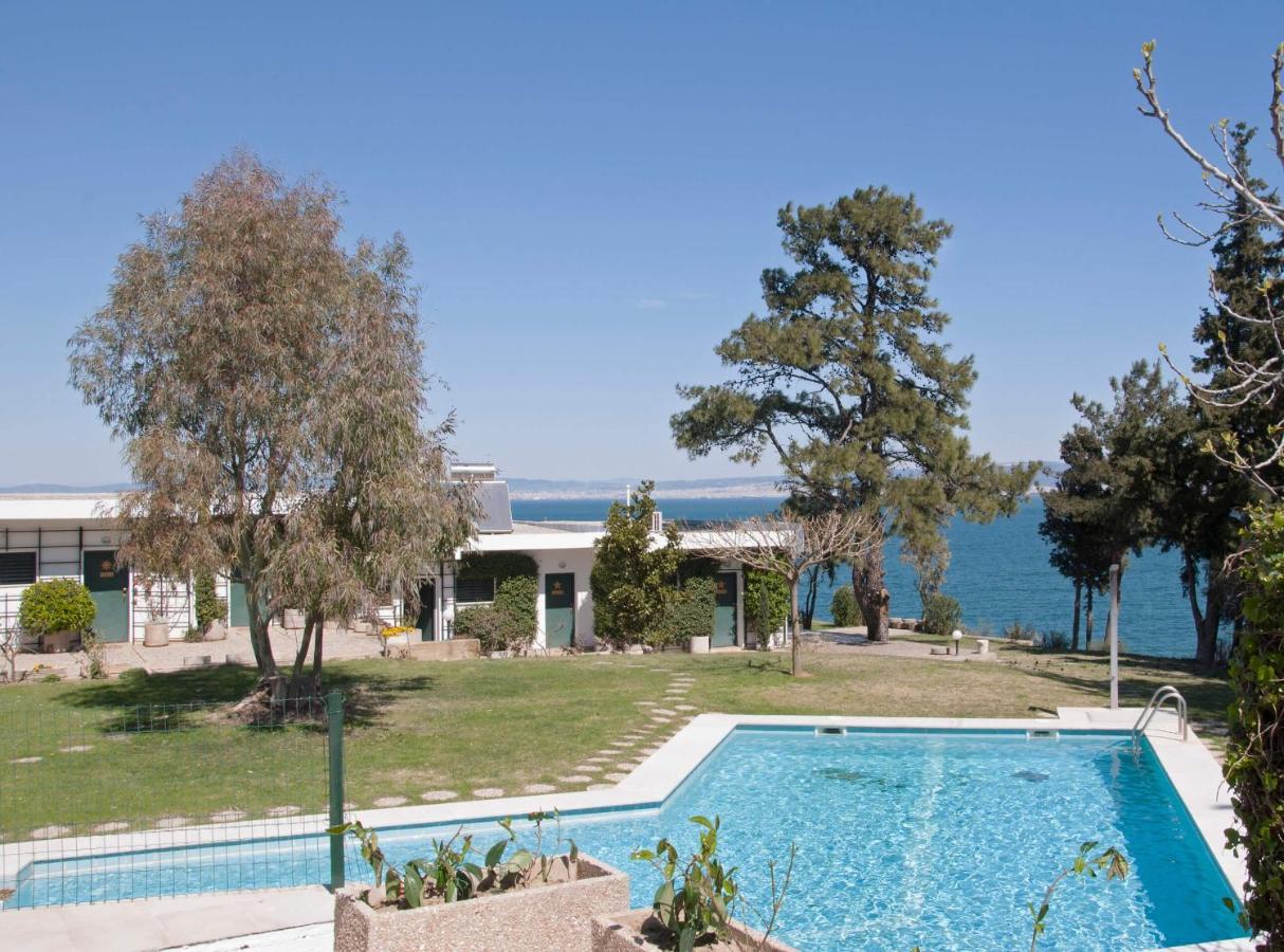 Angelbay Bungalows Agía Triás Dış mekan fotoğraf