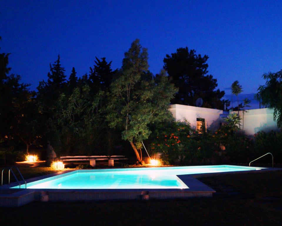 Angelbay Bungalows Agía Triás Dış mekan fotoğraf