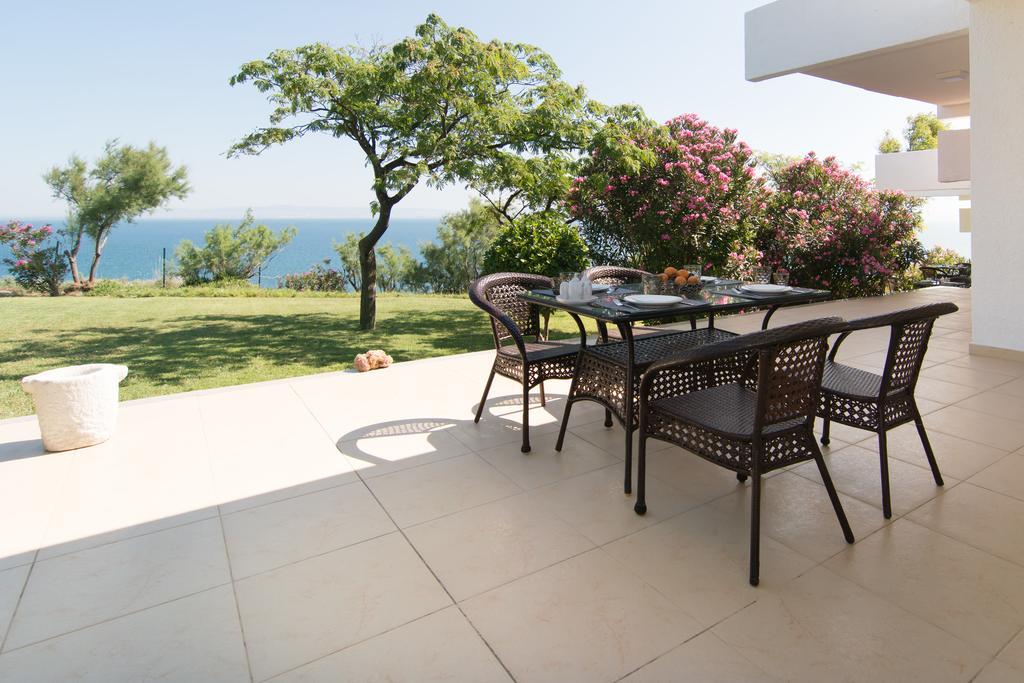 Angelbay Bungalows Agía Triás Dış mekan fotoğraf