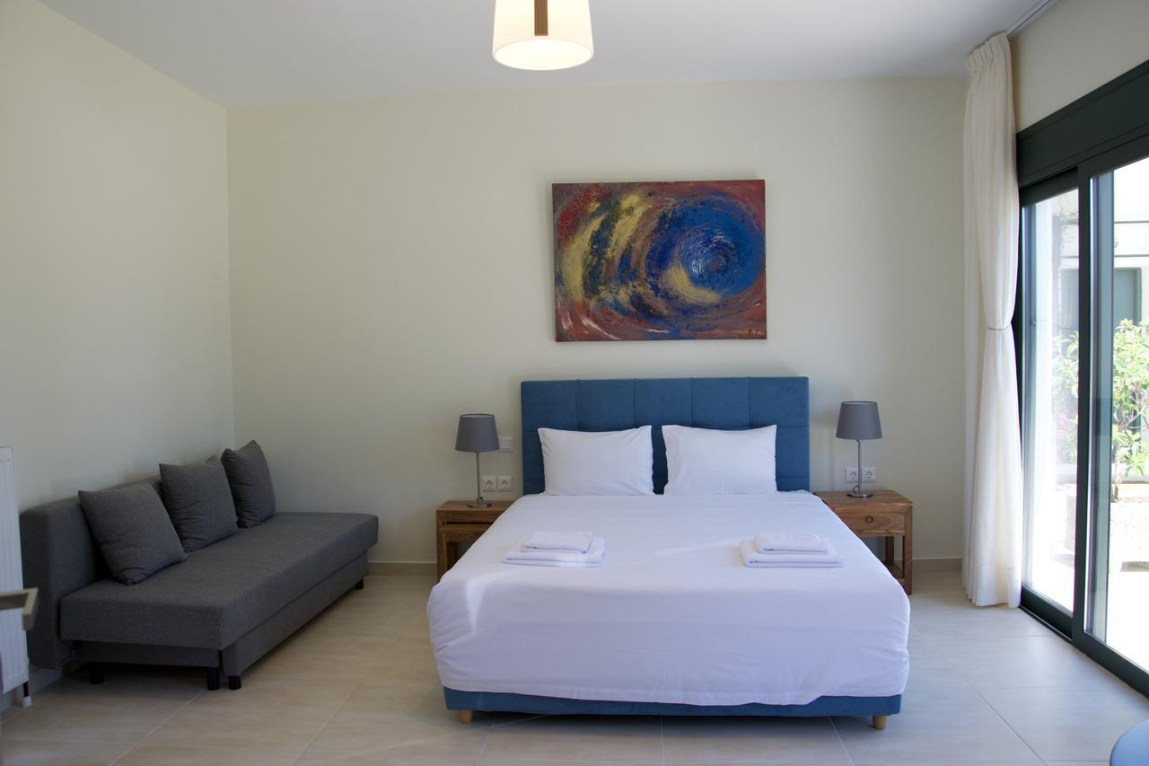 Angelbay Bungalows Agía Triás Dış mekan fotoğraf